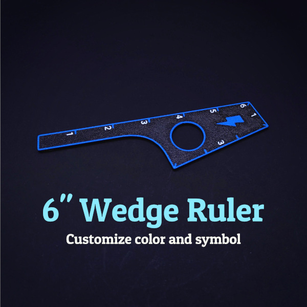 6" Wedge Ruler