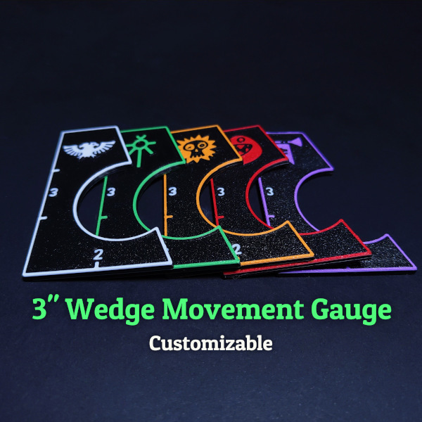 3" Wedge Movement Gauge